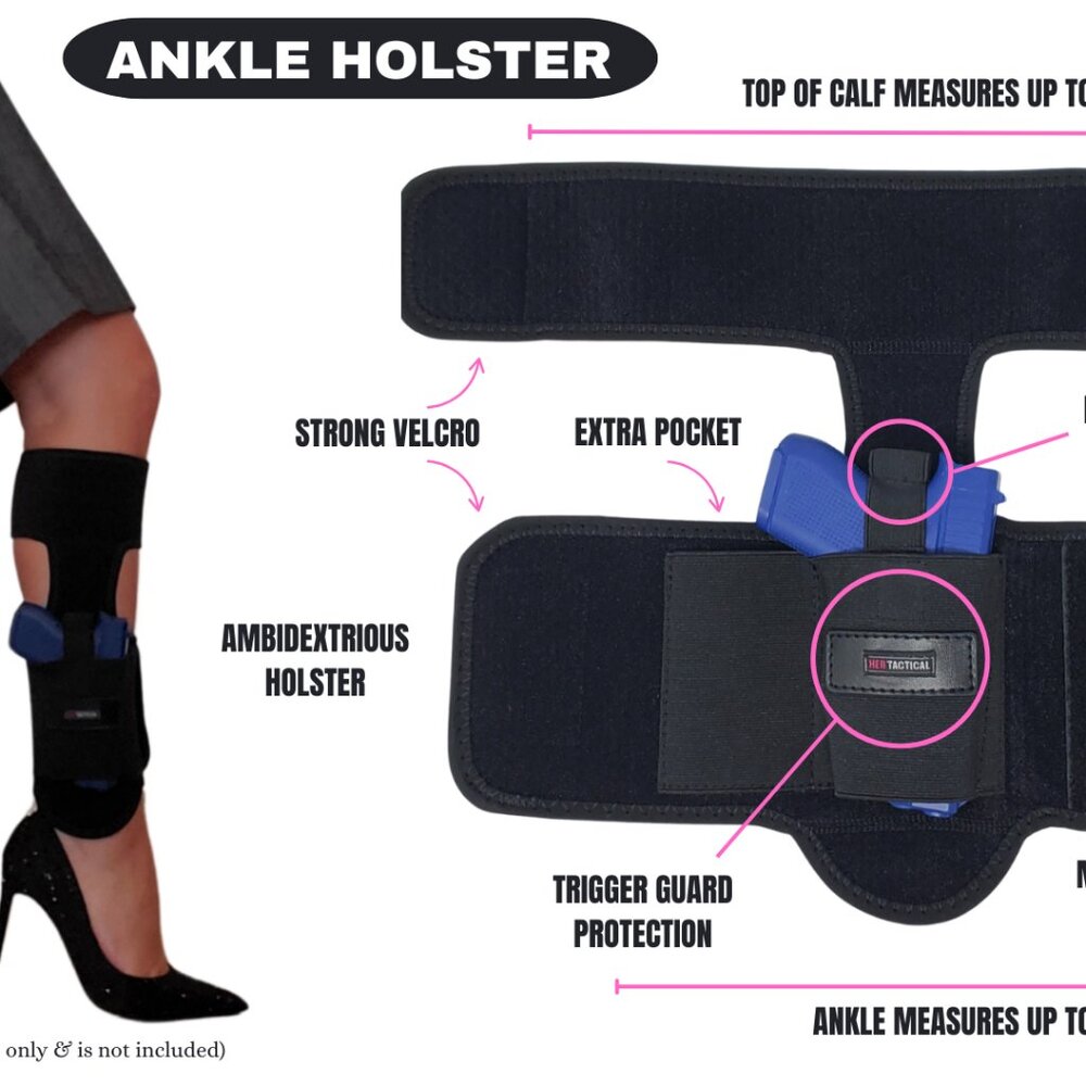 Ankle Holster for Women by HER TACTICAL - Picture 6 of 6